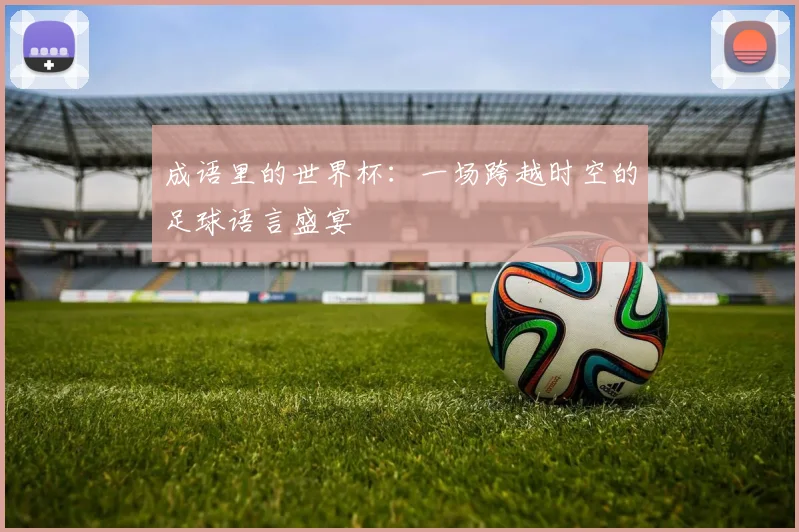 成语里的世界杯：一场跨越时空的足球语言盛宴